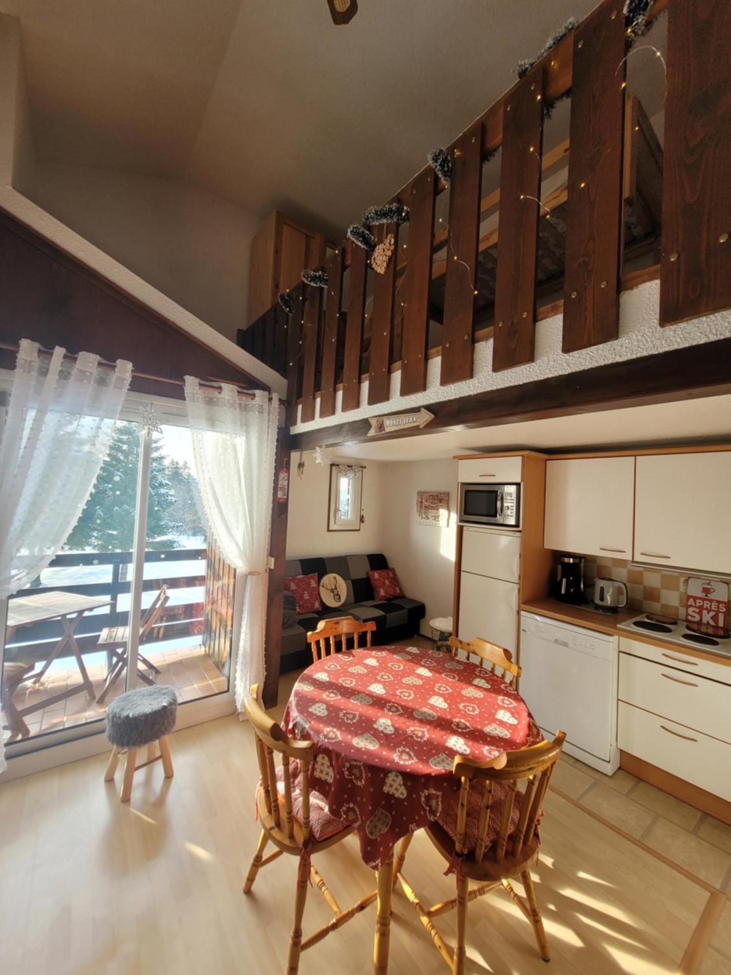 Le Duplex, Superbe Cocon Au Coeur Des Rousses, Tout Confort 5 Pers, Draps Inclus ليه روس المظهر الخارجي الصورة