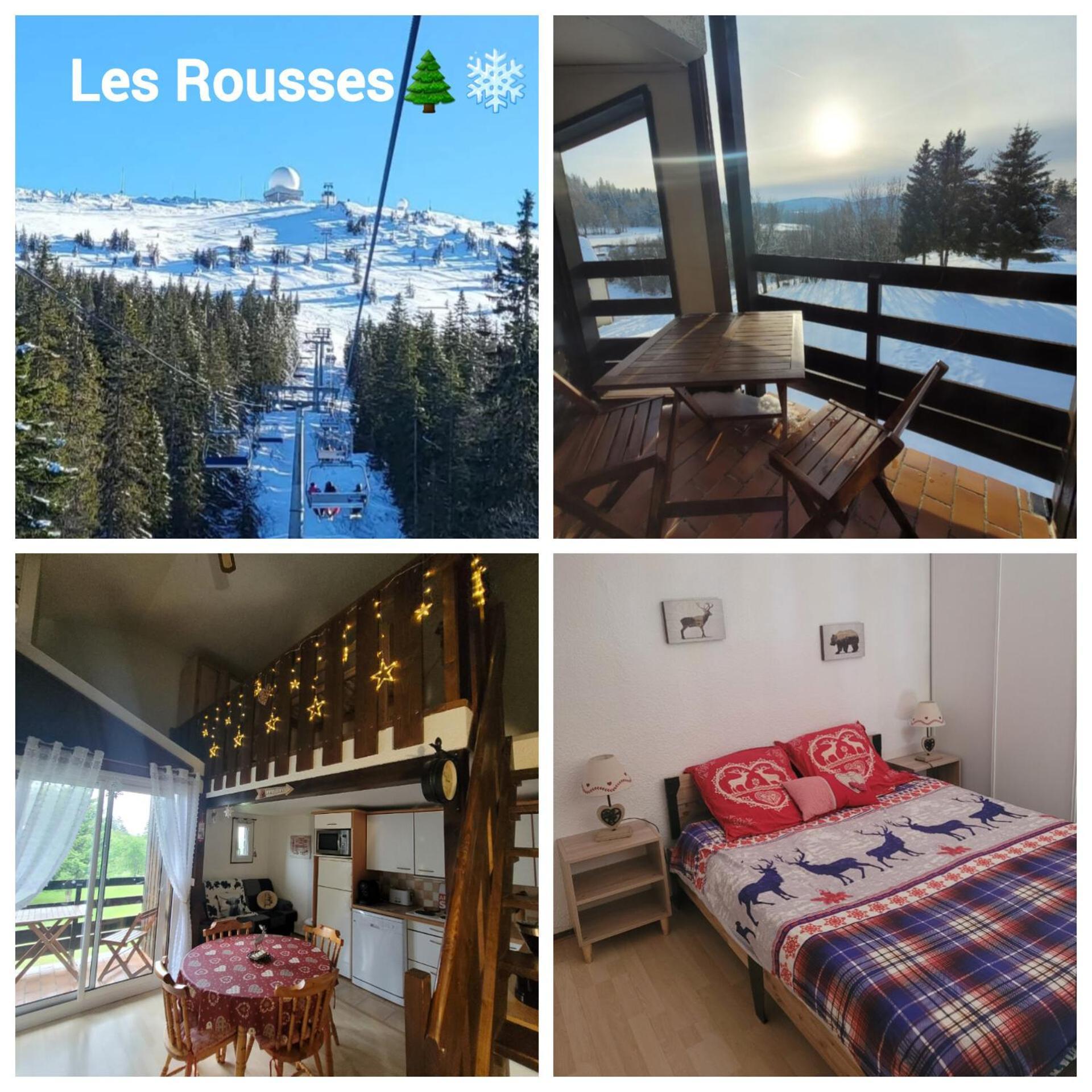 Le Duplex, Superbe Cocon Au Coeur Des Rousses, Tout Confort 5 Pers, Draps Inclus ليه روس المظهر الخارجي الصورة